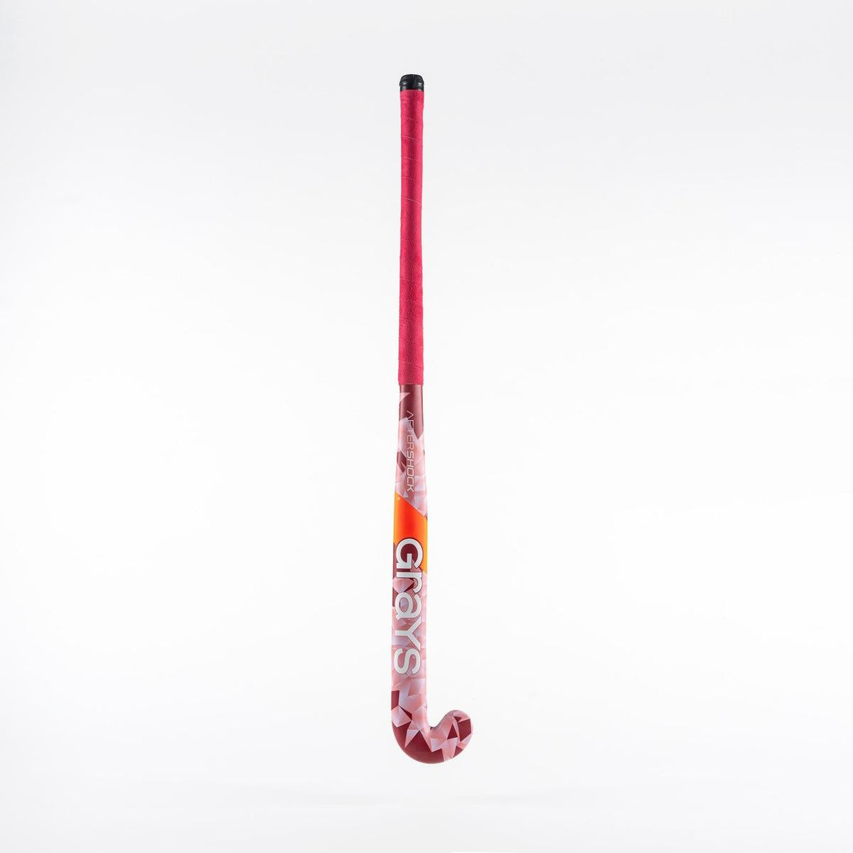 Grays Aftershock UB Pink/Red Junior Hockey Stick 25/26 | ONE Sports Warehouse